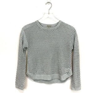 Lucky Brand Loose Knit Crew Neck Sweater w/ Sleeve